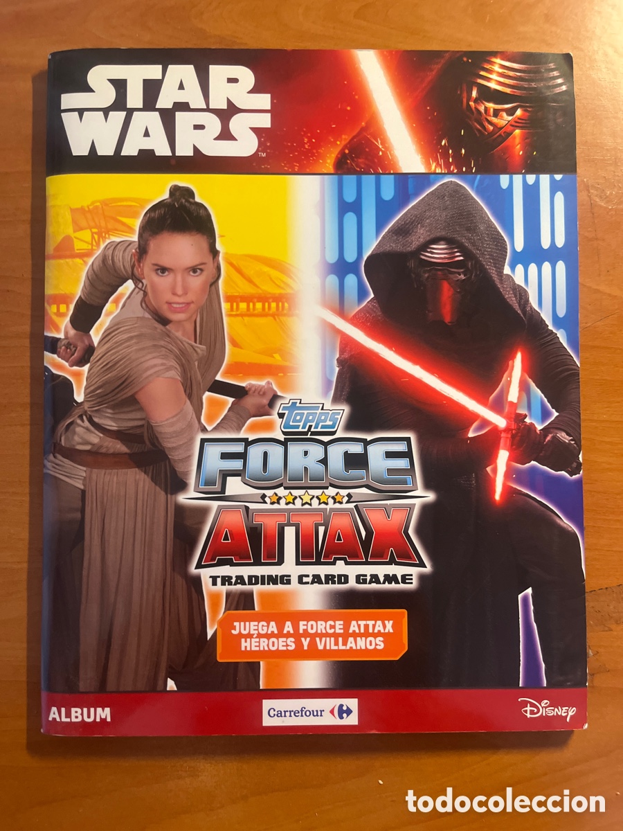 Coleccionismo &aacute;lbumes: &Aacute;LBUM STAR WARS, 100 CROMOS DE 120, (EDITORIAL CARREFOUR)