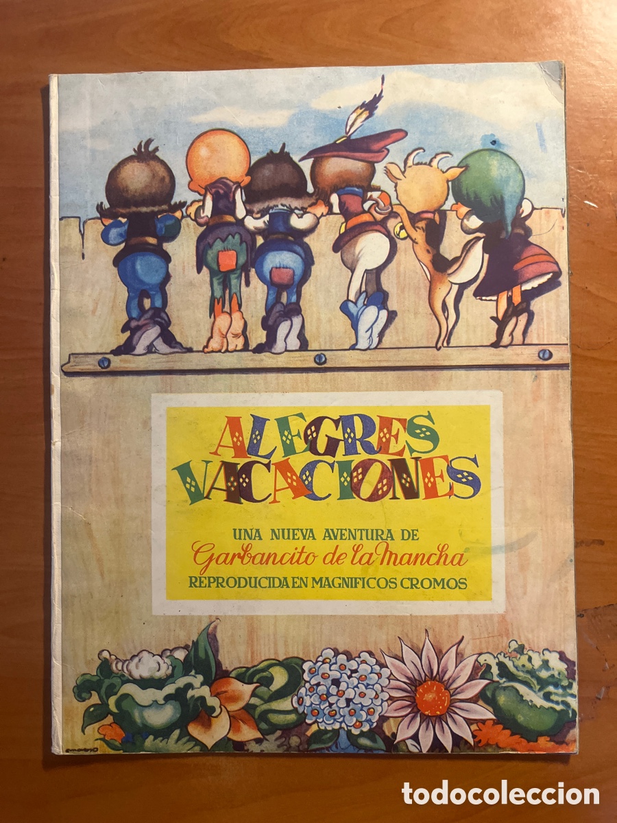 Coleccionismo &aacute;lbumes: &Aacute;LBUM ALEGRES VACACIONES, FALTAN P&Aacute;GINAS, (RUIZ ROMERO)