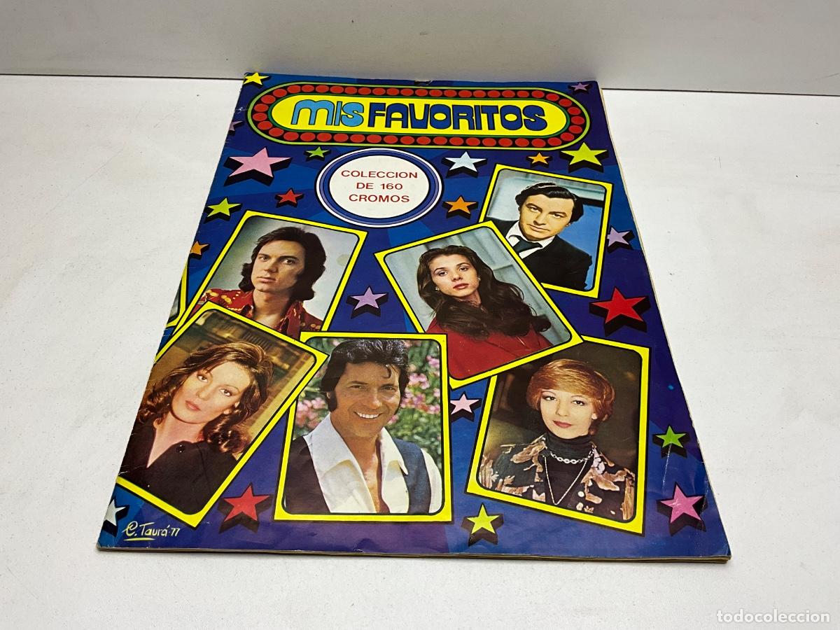 Coleccionismo &aacute;lbumes: &Aacute;LBUM DE CROMOS INCOMPLETO FALTAN 51 - MIS FAVORITOS - EDITORIAL RUIZ ROMERO A&Ntilde;OS 1977