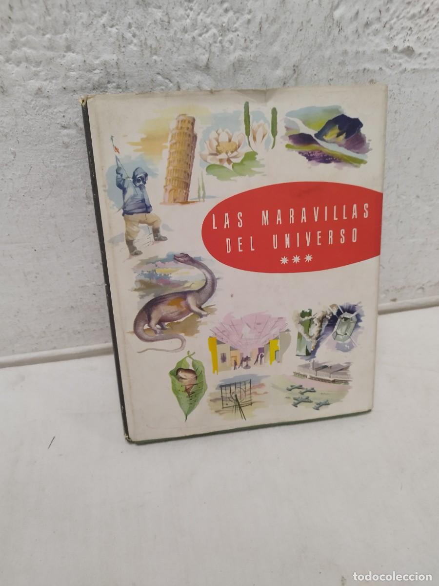 Coleccionismo &aacute;lbumes: Antiguo album de cromos incompleto, las maravillas del universo. Nestle.