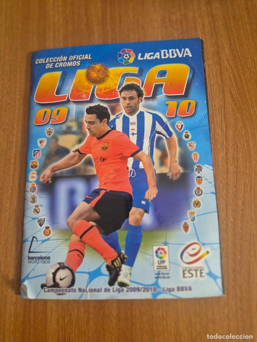 Coleccionismo &aacute;lbumes: ALBUM INCOMPLETO DE LIGA 09 10- BBVA