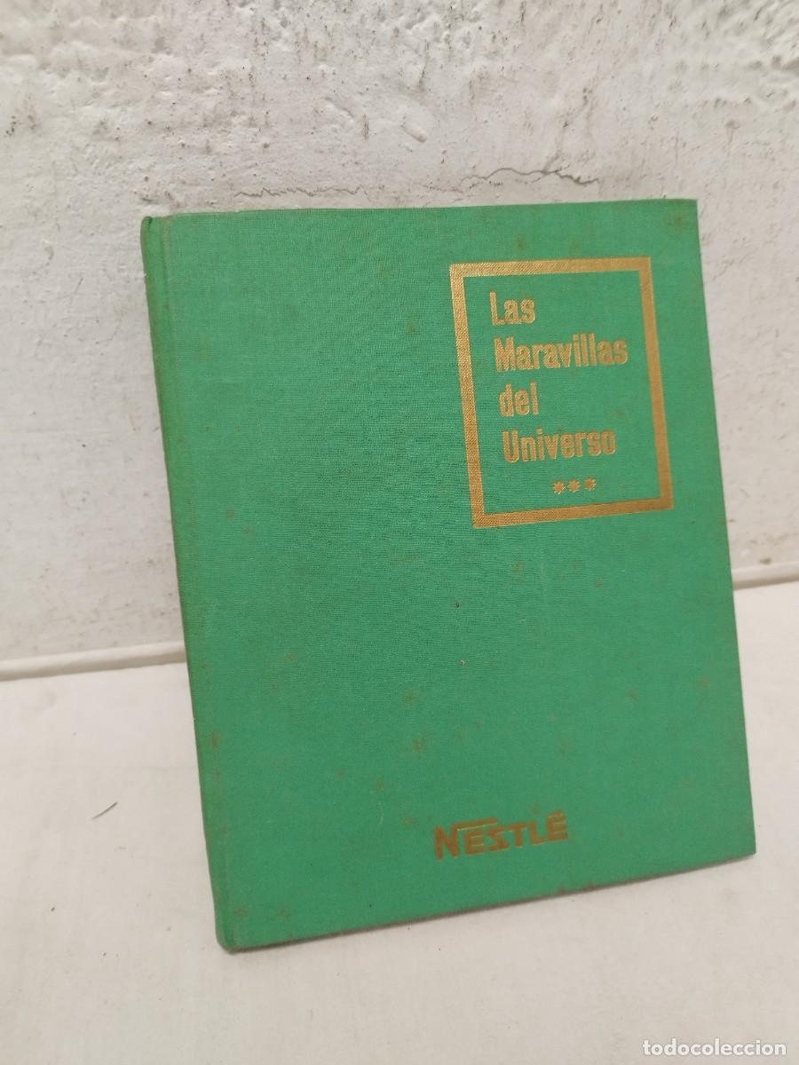 Coleccionismo &aacute;lbumes: Antiguo album de cromos incompleto, las maravillas del universo. Nestl&eacute;.