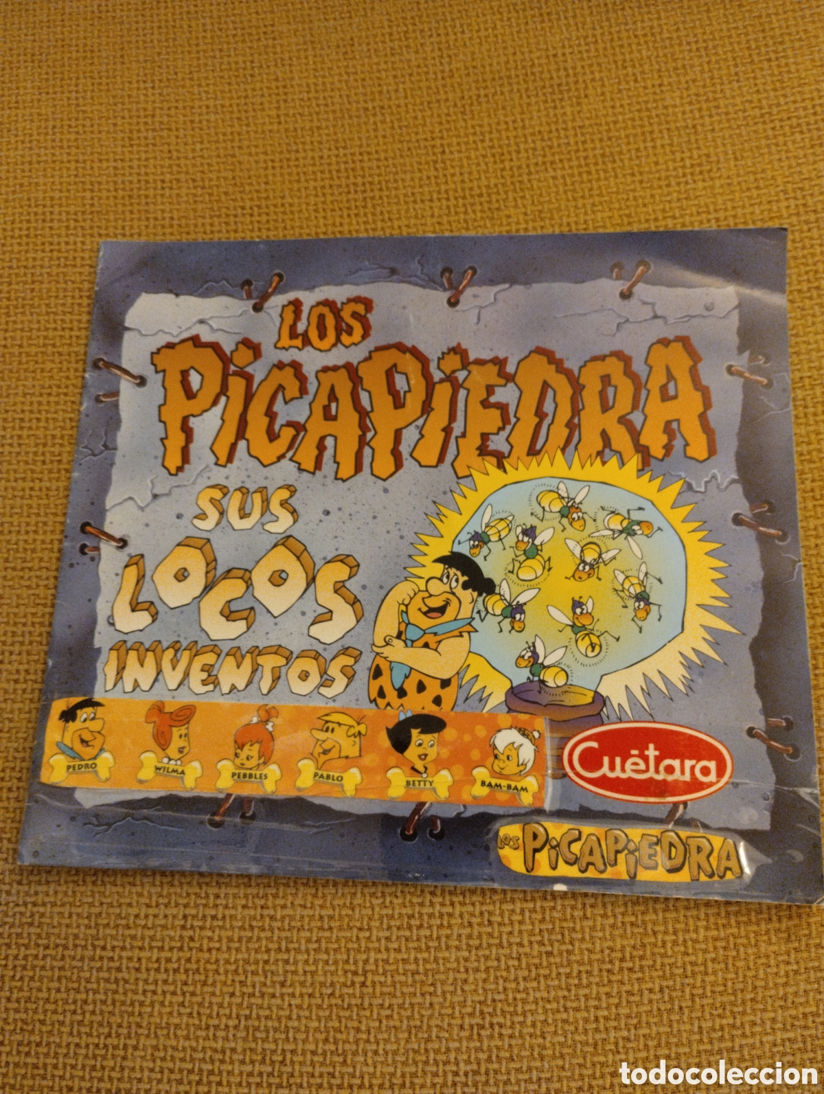 Coleccionismo &aacute;lbumes: Album Los Picapiedra sus locos inventos Cuetara