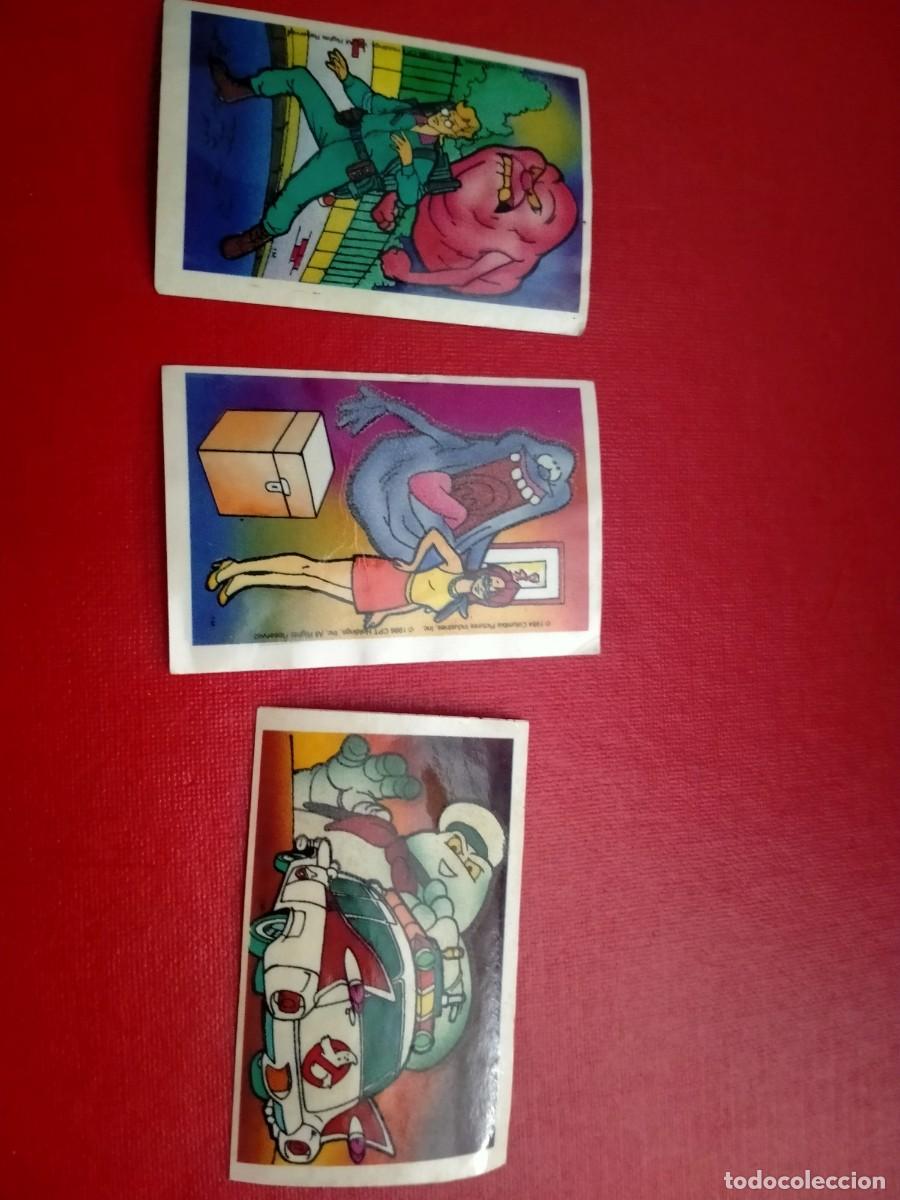 Coleccionismo &aacute;lbumes: cromos de cazafantasmas de phoskitos uno de ellos premio