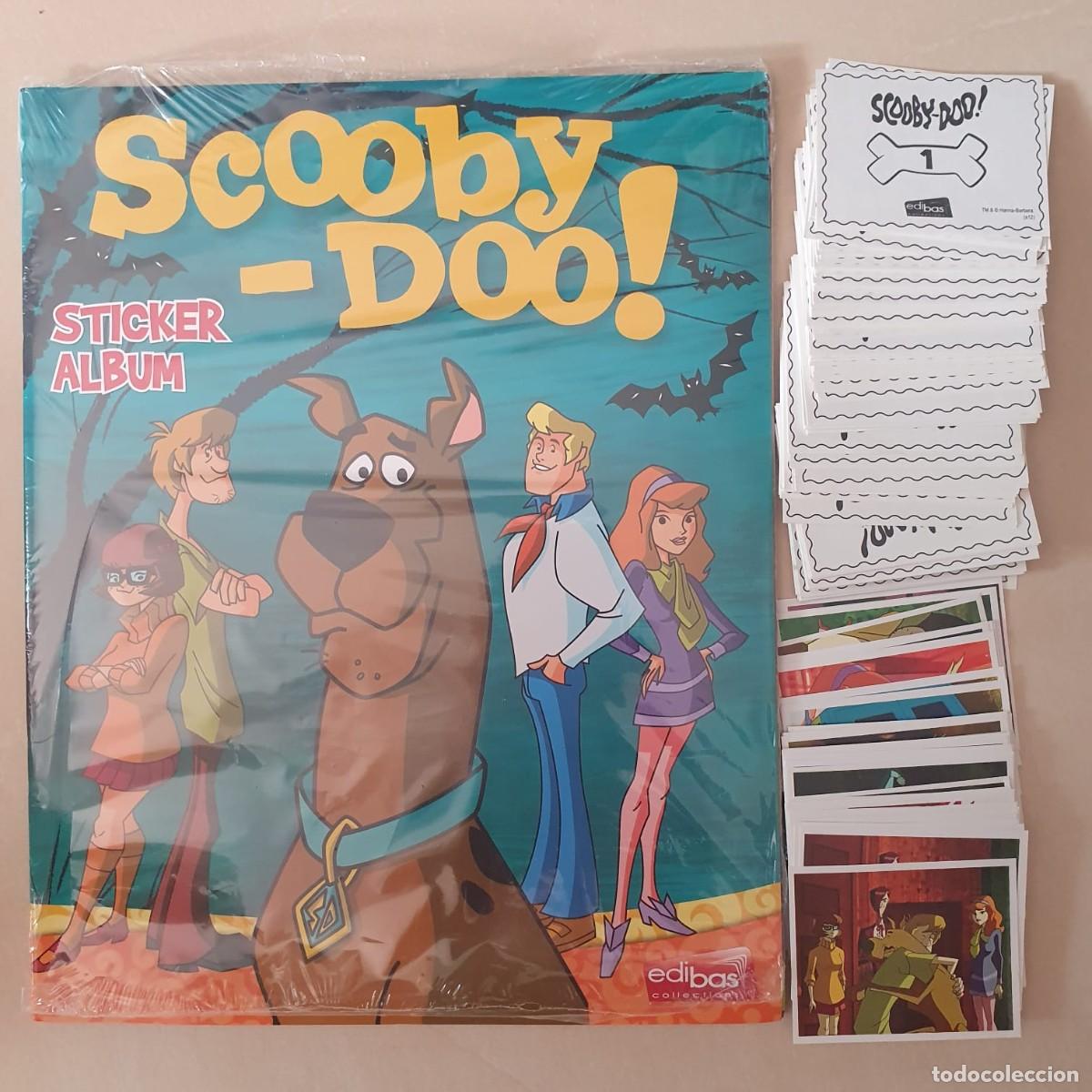 Coleccionismo &aacute;lbumes: ALBUM SCOOBY-DOO EDIBAS 2012 CON 114 CROMOS SIN PEGAR LEER