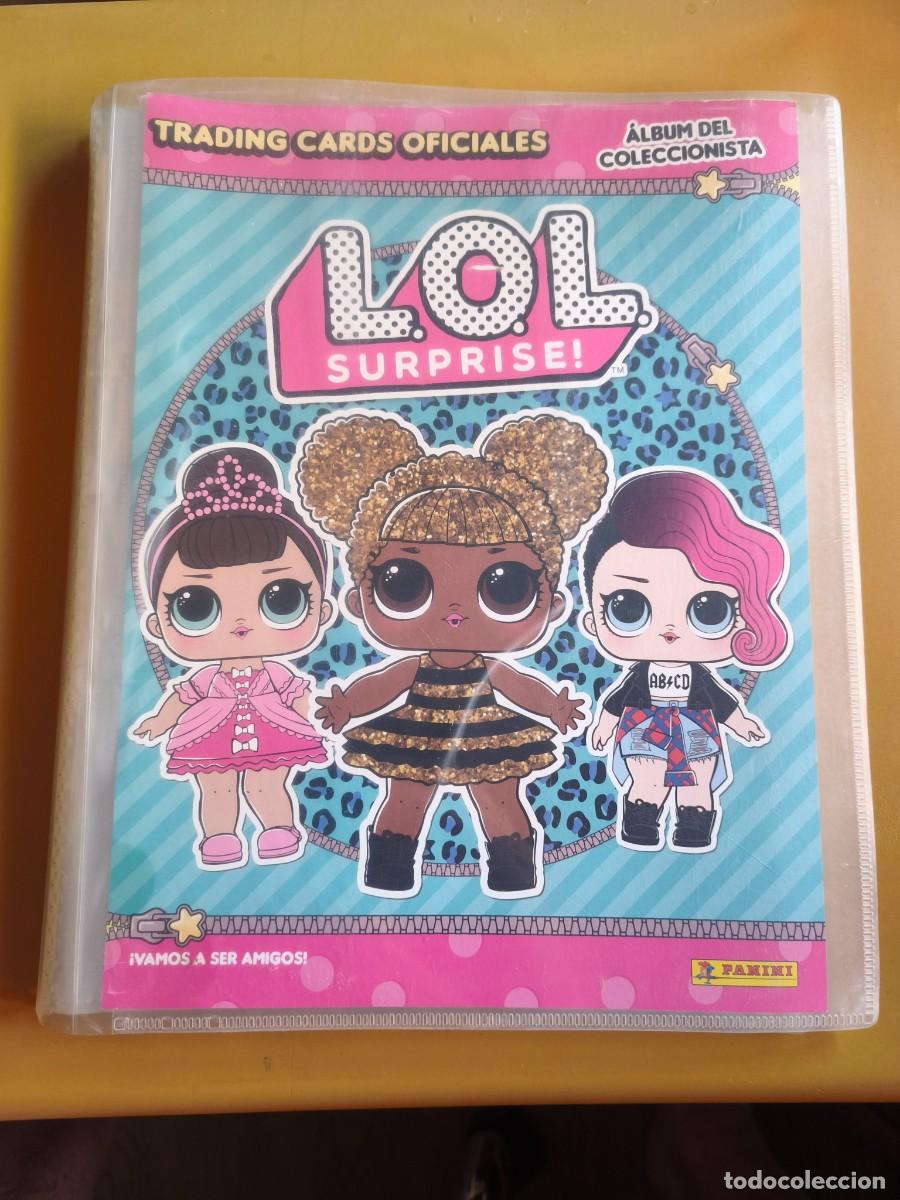 Coleccionismo &aacute;lbumes: lol surprise, contiene 7 cromos edicion limitada