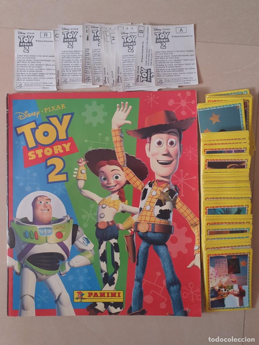 Coleccionismo &aacute;lbumes: ALBUM TOY STORY 2 PANINI 200 CROMOS SIN PEGAR 196 / 198 LEER
