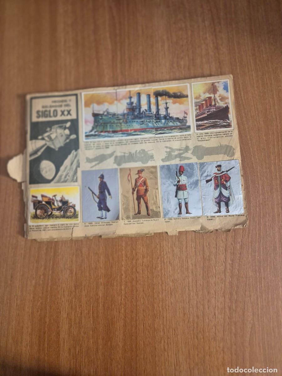Collectable Incomplete Albums: ALBUM MUY ANTIGUO INCOMPLETO DE HECHOS Y SOLDADOS SIGLO XX---