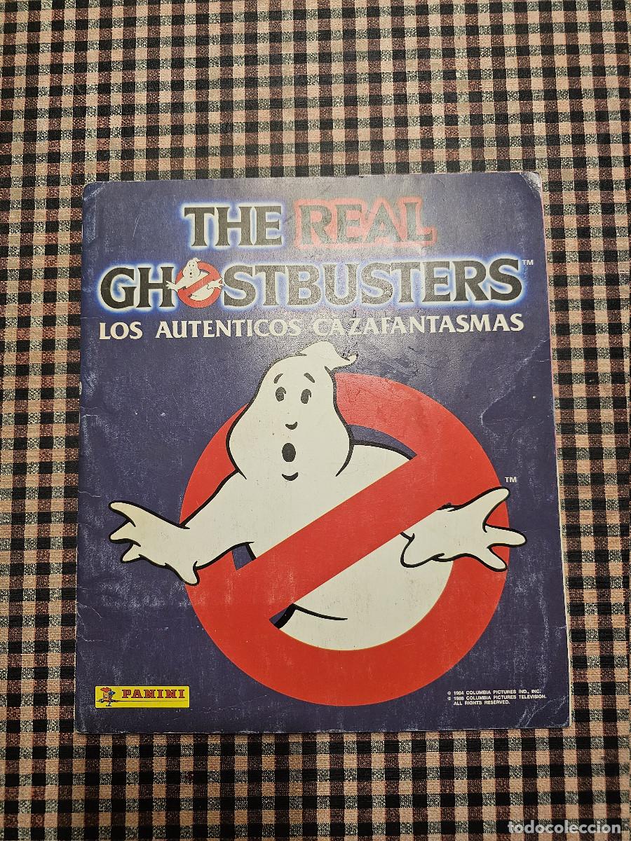 Coleccionismo &aacute;lbumes: &Aacute;lbum de cromos 'The Real Ghostbusters. Los aut&eacute;nticos Cazafantasmas' (Panini, 1988)