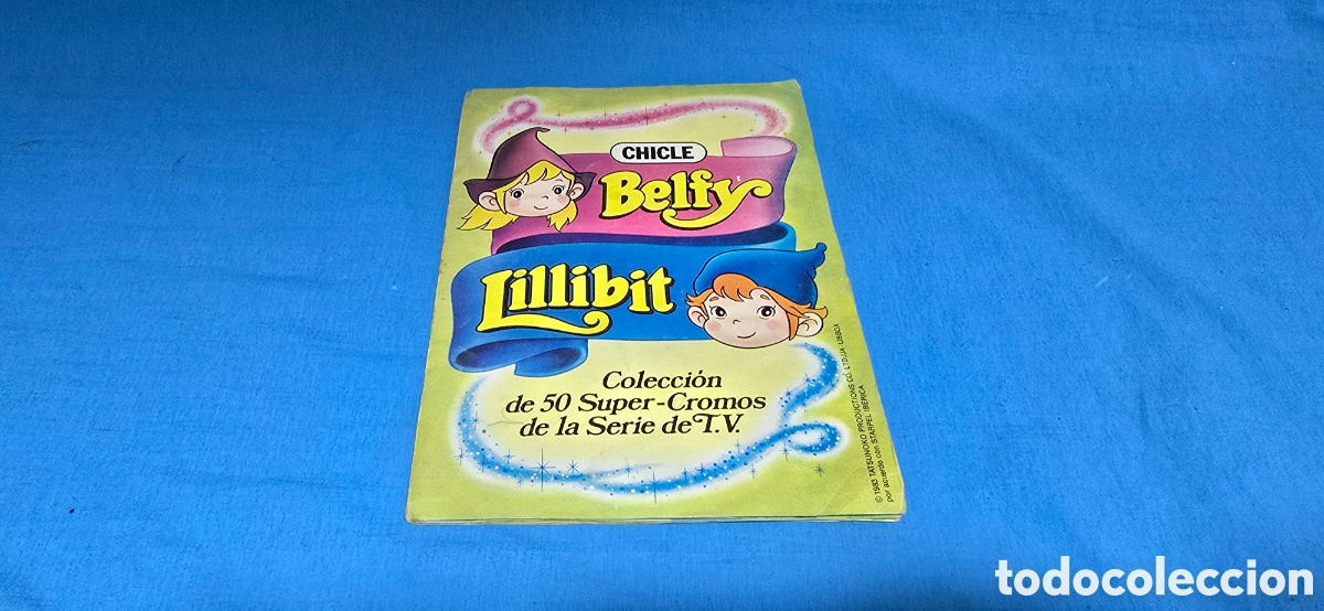 Coleccionismo &aacute;lbumes: BELFY LILLIBIT - CHICLE - 1983 - ALBUM CROMO INCOMPLETO