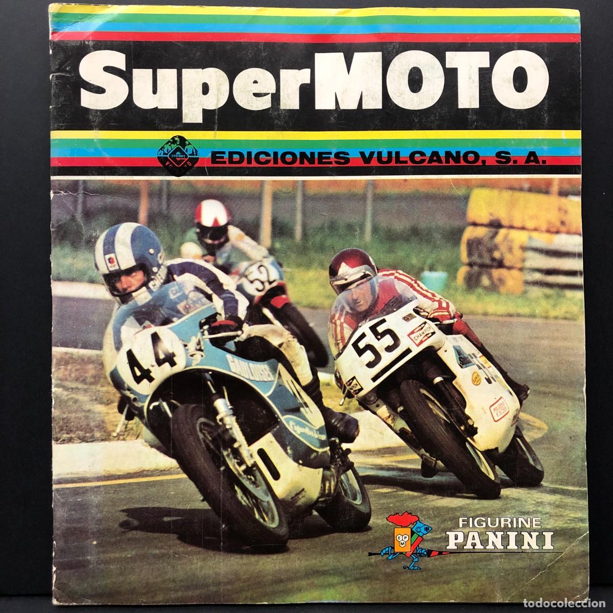 Coleccionismo &aacute;lbumes: &Aacute;LBUM DE CROMOS - SUPER MOTO - EDICIONES VULCANO - PANINI - BASTANTE LLENO - VER FOTOS / 6