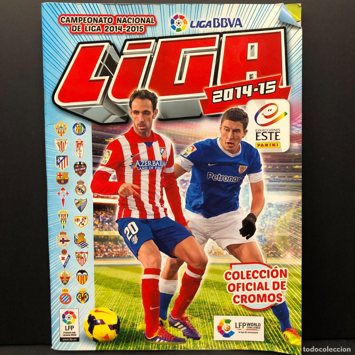 Coleccionismo &aacute;lbumes: &Aacute;LBUM DE CROMOS - CAMPEONATO NACIONAL DE LIGA 2014-2015 - ESTE - PANINI - INCOMPLETO / 7