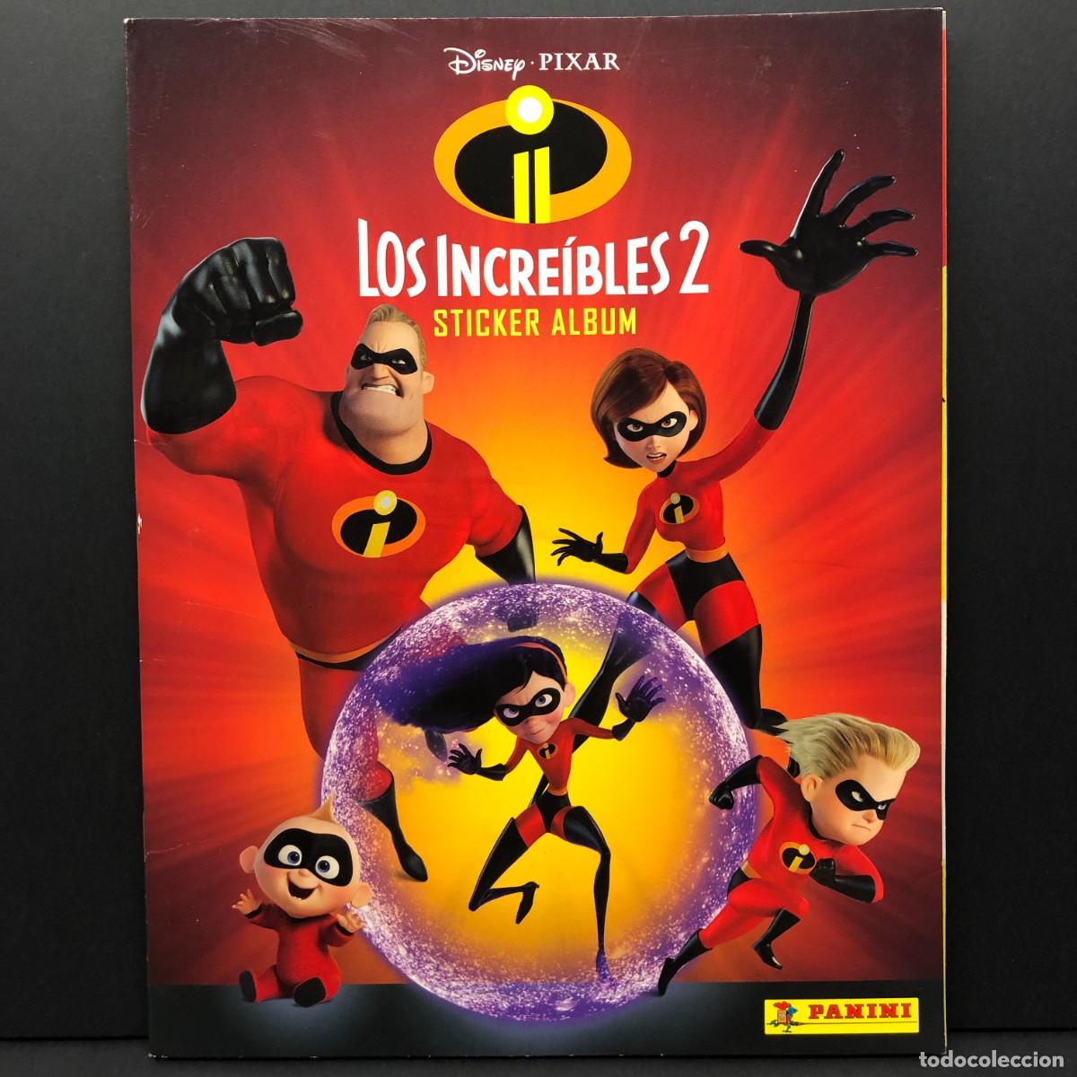 Coleccionismo &aacute;lbumes: &Aacute;LBUM DE CROMOS - LOS INCRE&Iacute;BLES 2 - STICKER ALBUM - PANINI - DISNEY PIXAR - COMPLETO RAR&Iacute;SIMO / 14