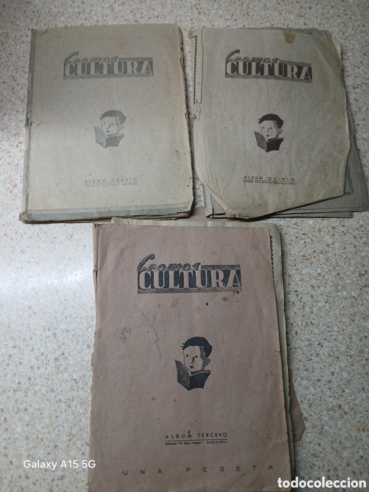 Coleccionismo &aacute;lbumes: LOTE, CROMOS CULTURA TRES ALBUM TERCERO, CUARTO Y QUINTO.