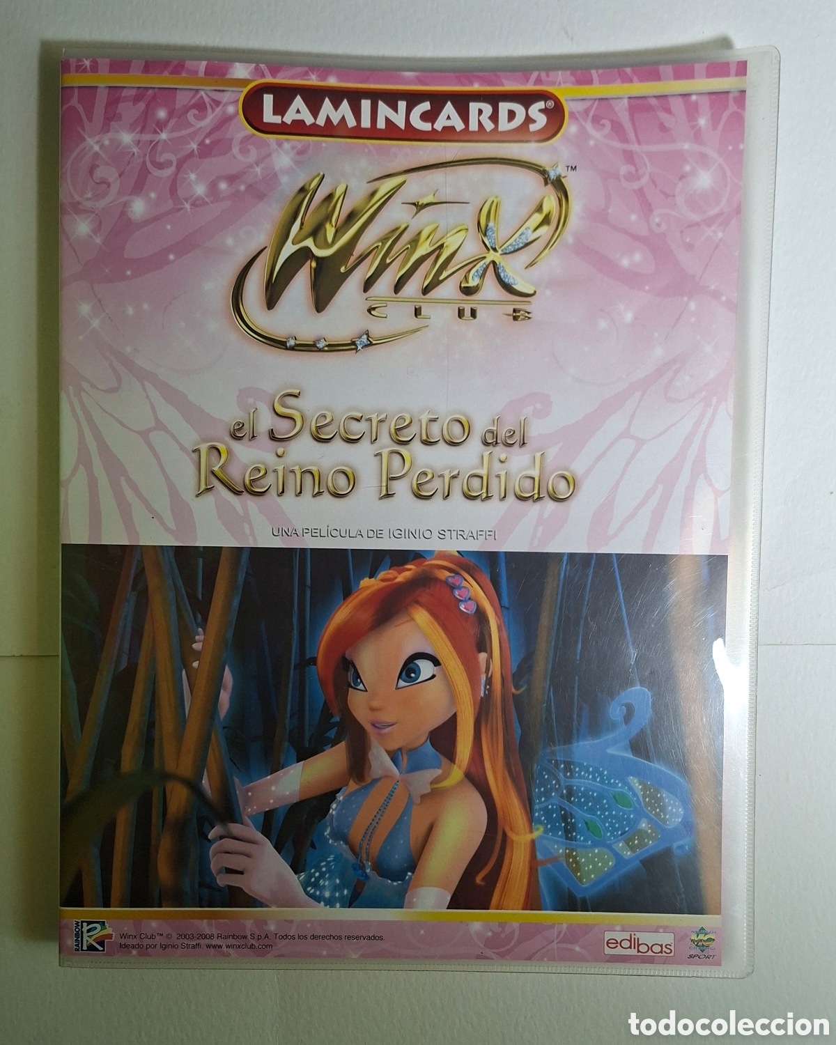 Coleccionismo &aacute;lbumes: &Aacute;LBUM VAC&Iacute;O WINX CLUB EL SECRETO DEL REINO PERDIDO - LAMINCARDS EDIBAS MUNDICROMO