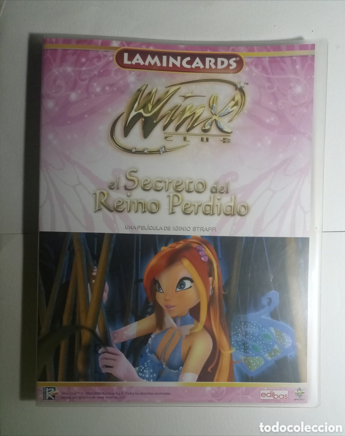 Coleccionismo &aacute;lbumes: &Aacute;LBUM VAC&Iacute;O WINX CLUB EL SECRETO DEL REINO PERDIDO - LAMINCARDS EDIBAS MUNDICROMO