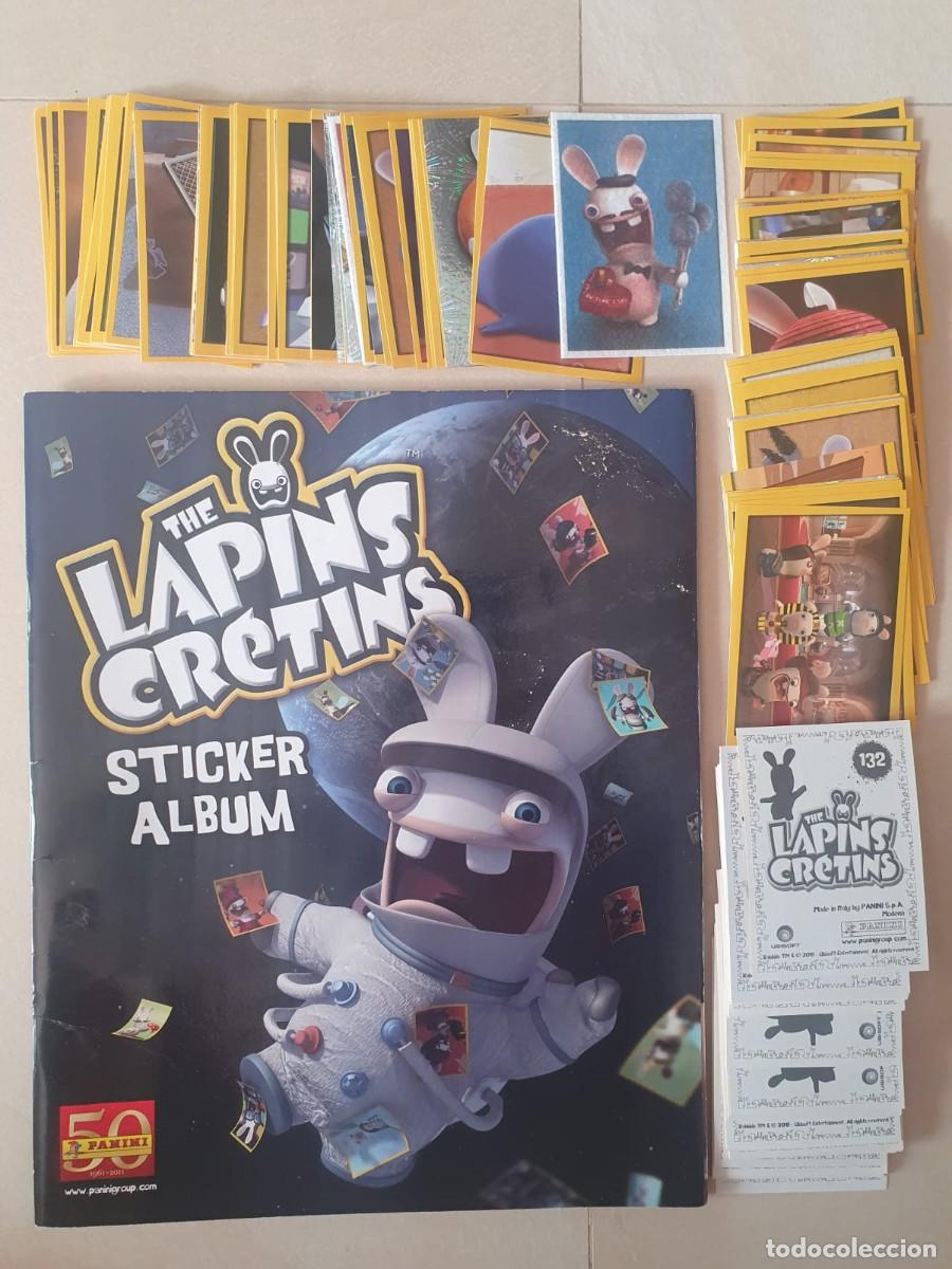Coleccionismo &aacute;lbumes: THE LAPINS CRETINS PANINI FRANCIA 2011 CROMOS SIN PEGAR LEER