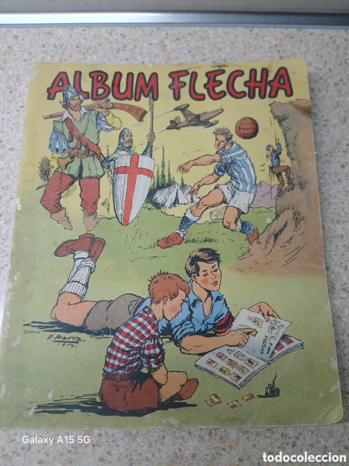 Coleccionismo &aacute;lbumes: ALBUM INCOMPLETO ALBUM FLECHA * VER FOTOS *