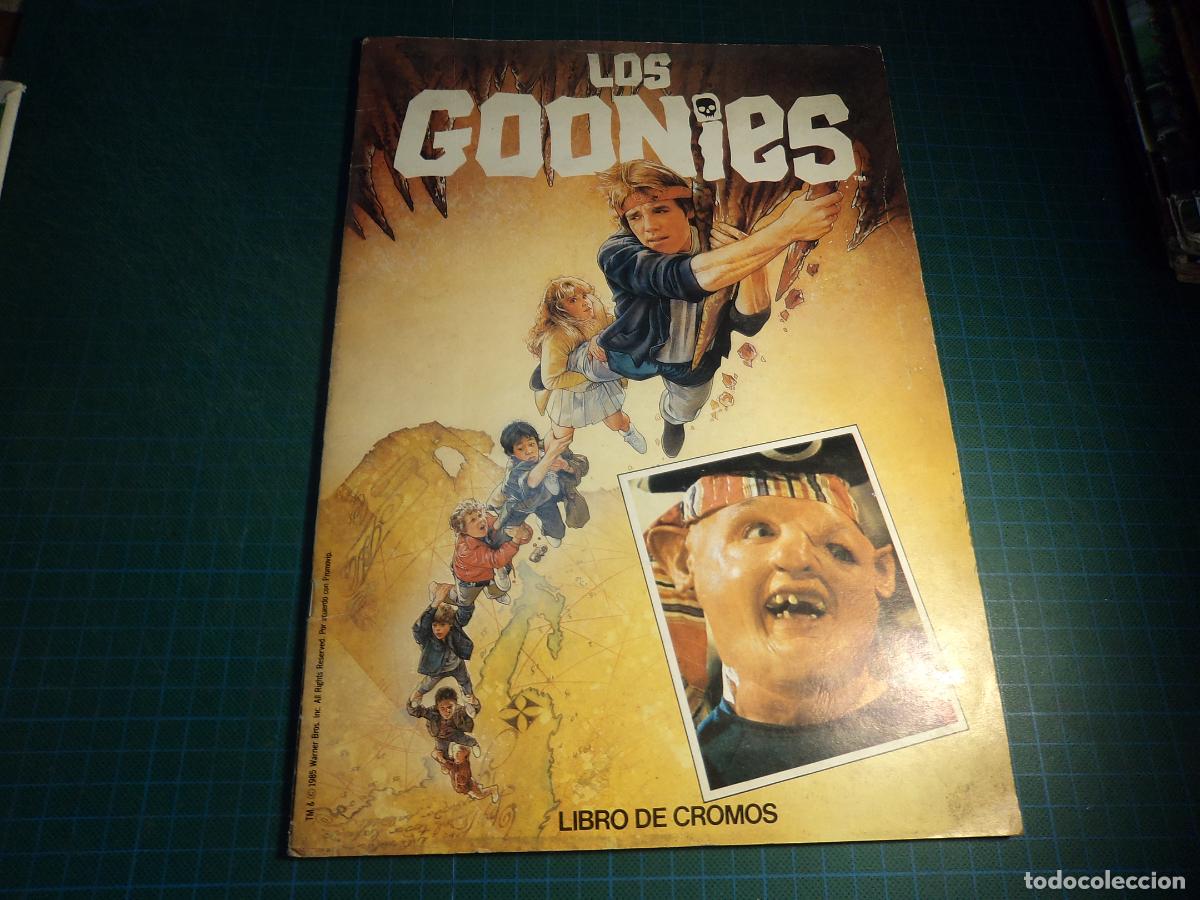 Coleccionismo &aacute;lbumes: Los Goonies. Pacosa dos. Con el 30% de los cromos aprox.