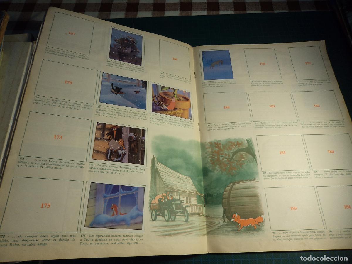 Coleccionismo &aacute;lbumes: Tod y Toby. Panini. Con el 25% de los cromos aprox. - Foto 2