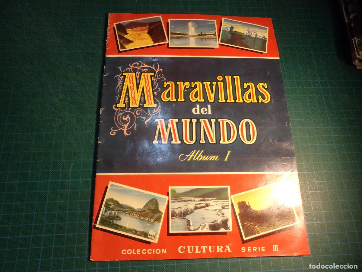 Coleccionismo &aacute;lbumes: Maravillas del mundo. Album 1. Bruguera. A falta del n&ordm; 46