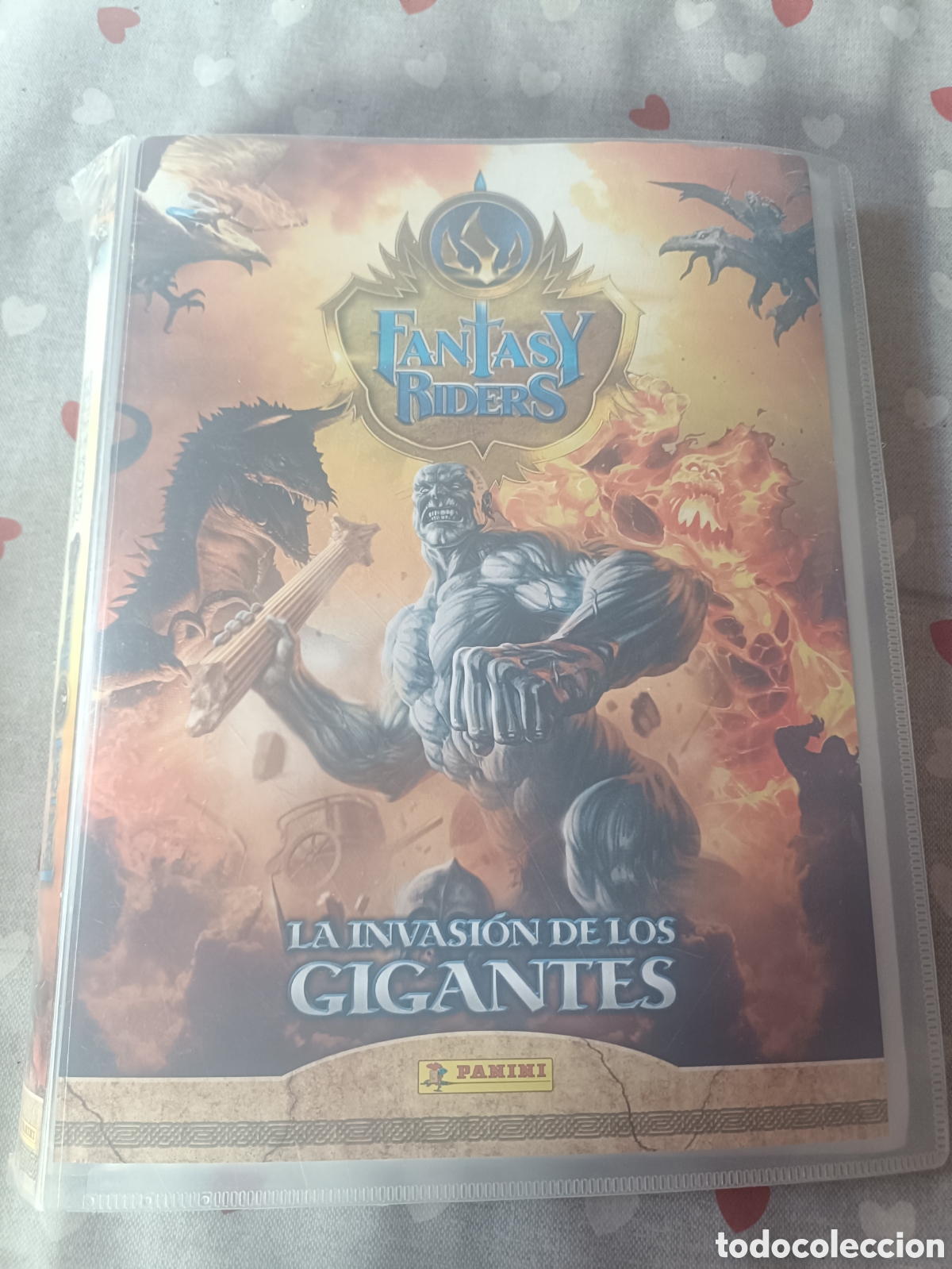 Coleccionismo &aacute;lbumes: Archivador FANTASY RIDERS La invasi&oacute;n de los Gigantes
