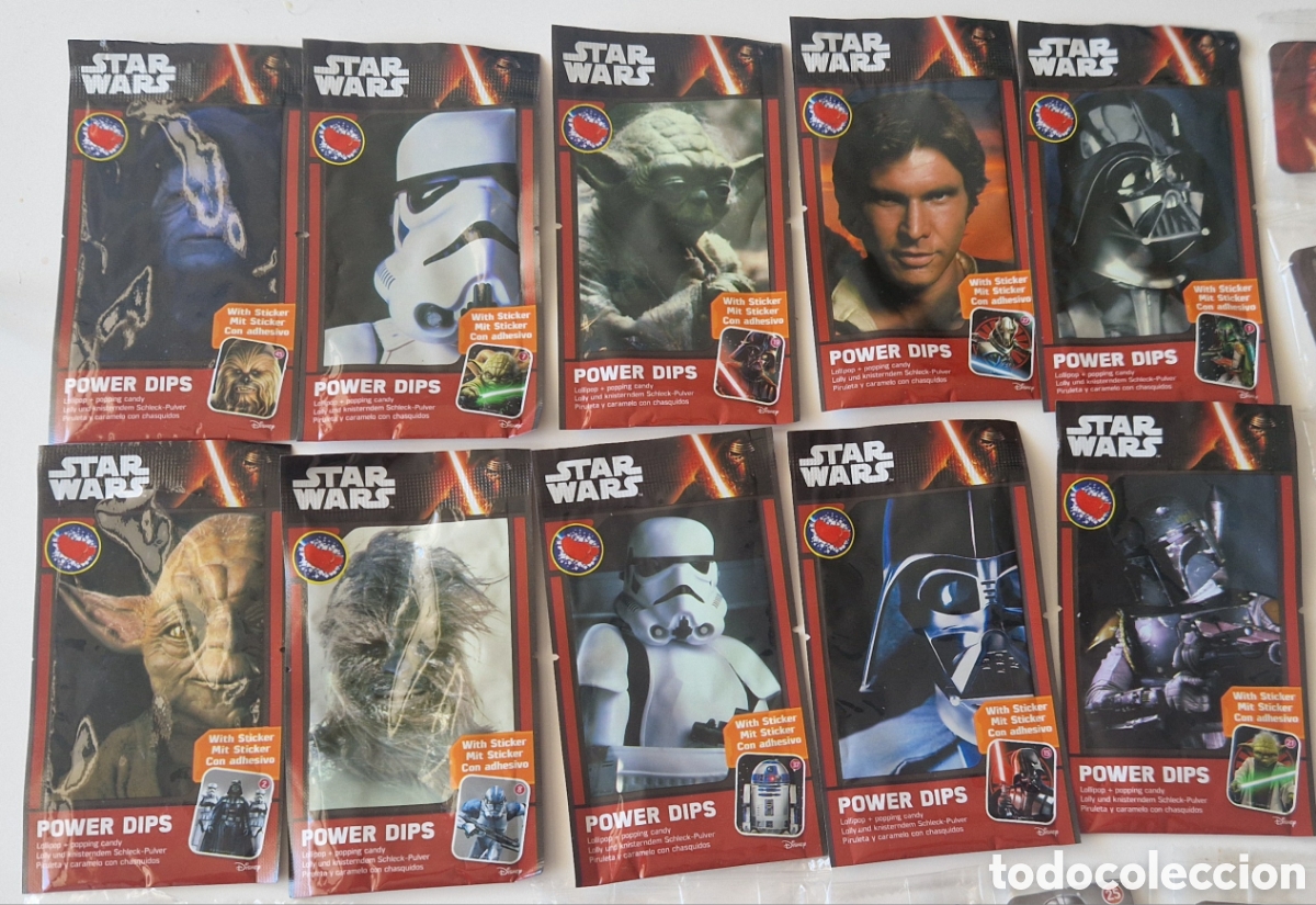 Sammeln Sammelalben: Star wars: Power Dips Holanda