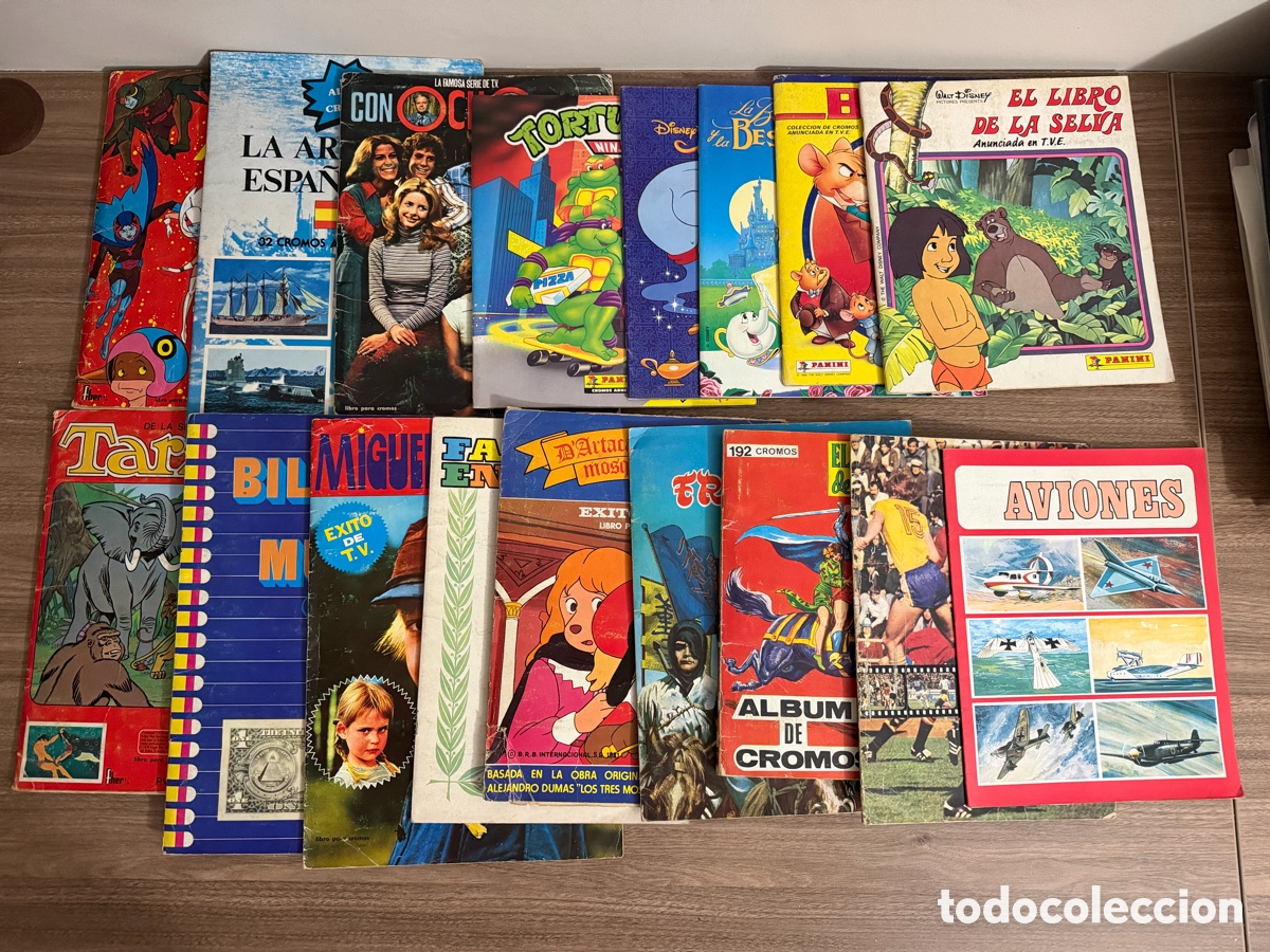 Collezionismo Album: &Aacute;lbumes cromos variados