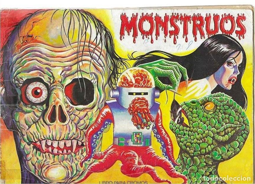 Coleccionismo &aacute;lbumes: MONSRUOS ( MUNDICROM ) 1986