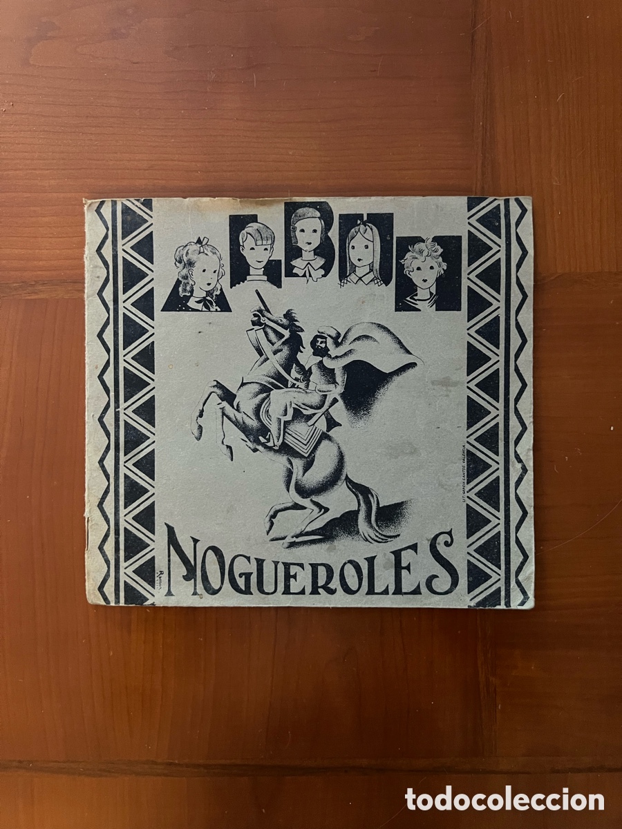 Coleccionismo &aacute;lbumes: Antiguo &Aacute;lbum Geogr&aacute;fico de los Chocolates NOGUEROLES de Gand&iacute;a. A&ntilde;o 1930s.