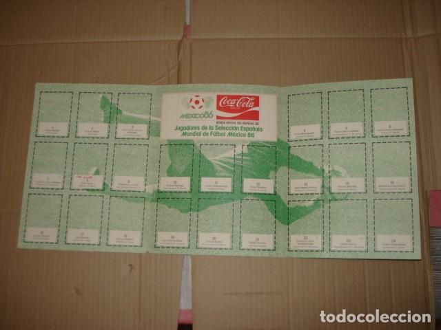Coleccionismo &aacute;lbumes: Mexico 86, Coca-Cola, &aacute;lbum vacio, muy buen estado