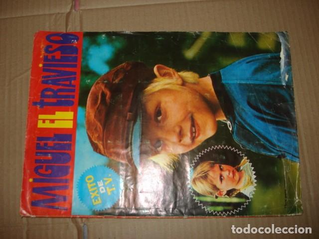 Coleccionismo &aacute;lbumes: Miguel el travieso, 1977, Fher, completo a falta de 1 cromo, buen estado