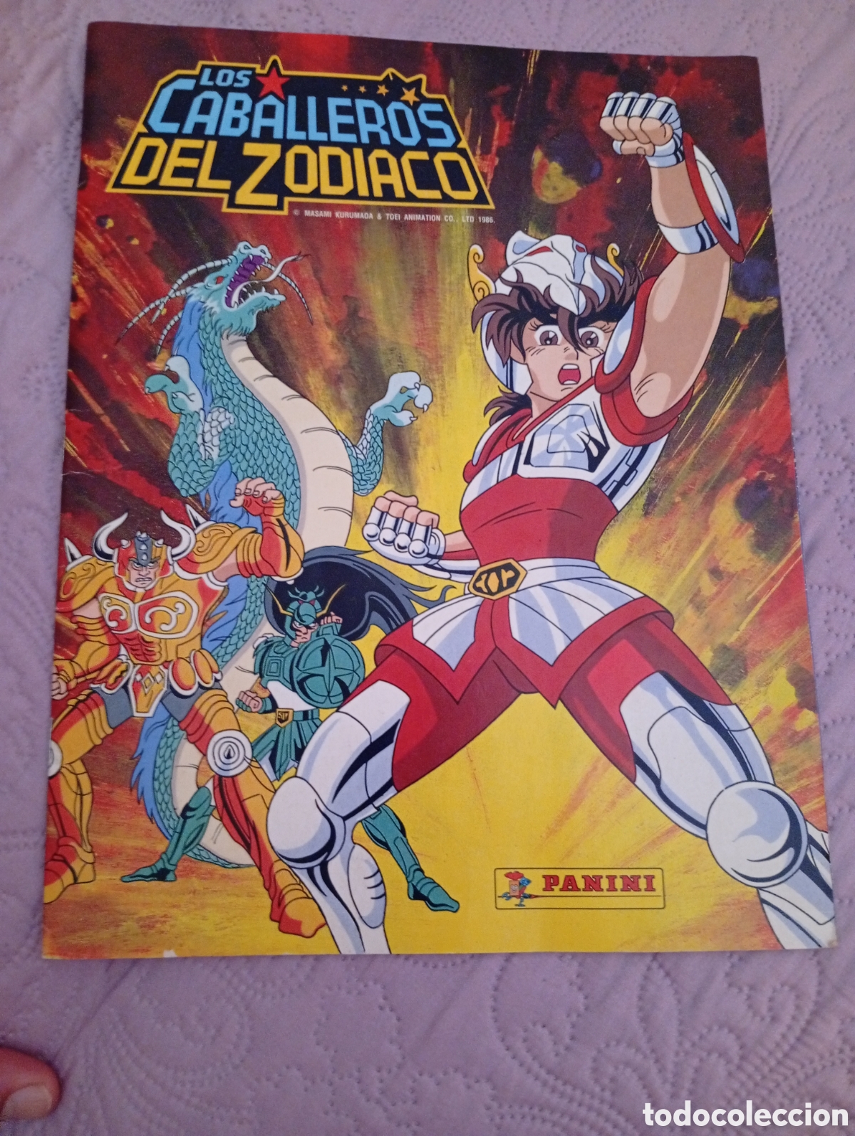 Coleccionismo &aacute;lbumes: Album cromos Saint Seiya caballeros del zodiaco panini