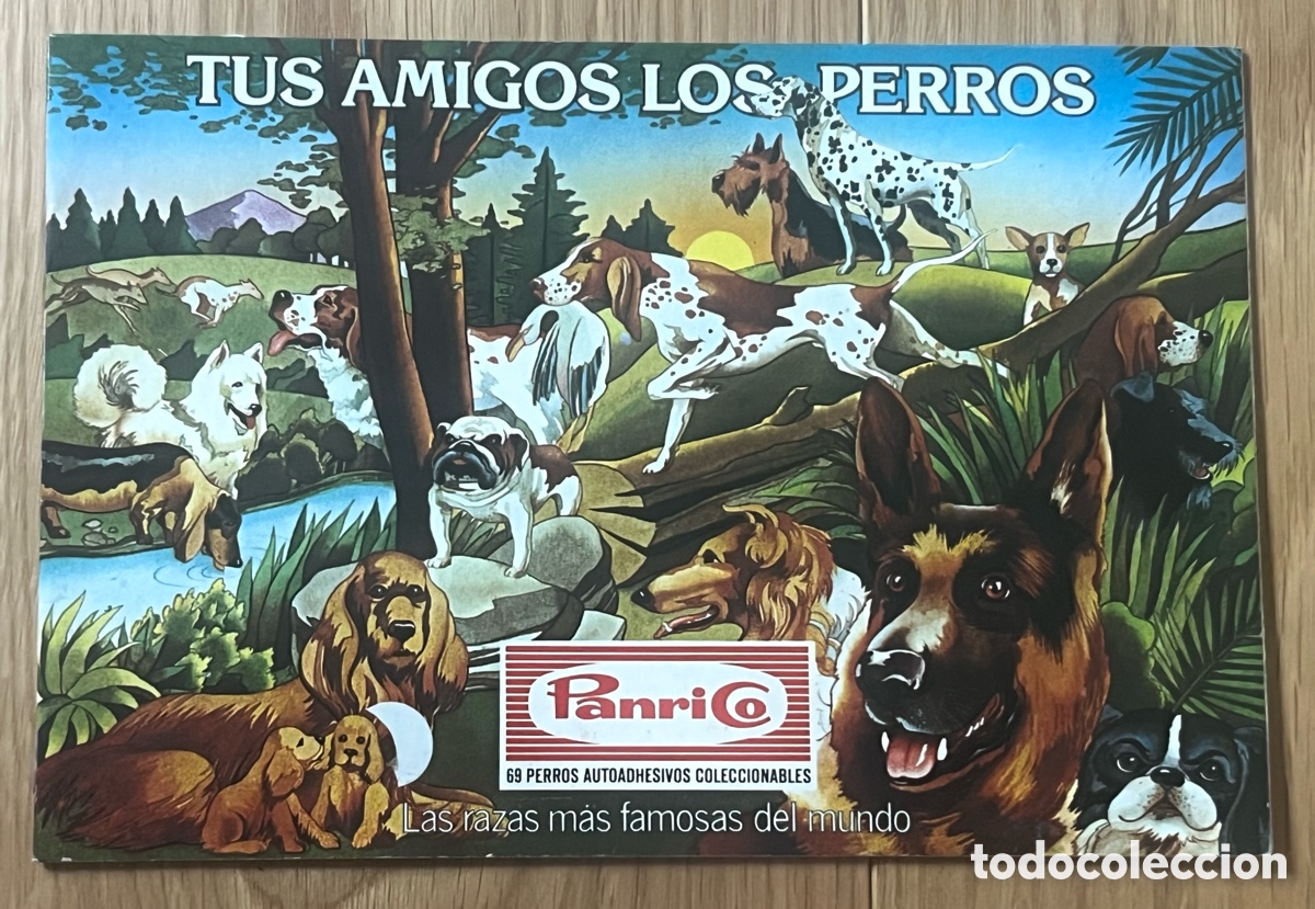 Coleccionismo &aacute;lbumes: &Aacute;LBUM: TUS AMIGOS LOS PERROS - LAS RAZAS M&Aacute;S FAMOSAS DEL MUNDO