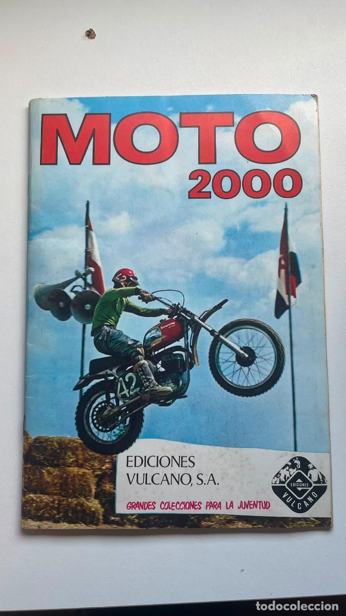 Coleccionismo &aacute;lbumes: &Aacute;lbum de cromos incompleto - MOTO 2000 - Ediciones Vulcano, S.A. (10 Ptas.)