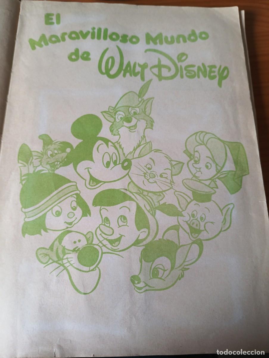 Sammeln Sammelalben: EL MARAVILLOSO MUNDO DE WALT DISNEY INCOMPLETO