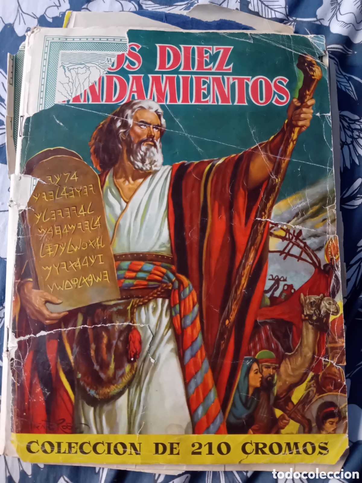 Coleccionismo &aacute;lbumes: &Aacute;lbum cromos pel&iacute;cula LOS DIEZ MANDAMIENTOS