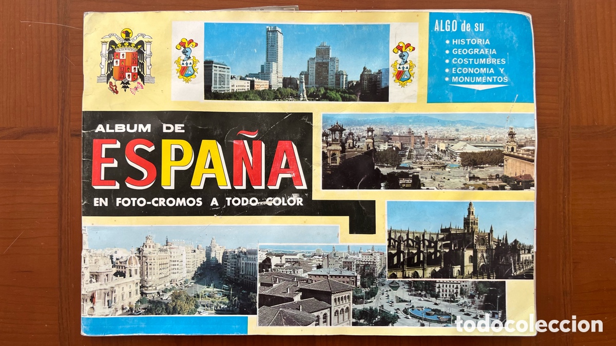 Coleccionismo &aacute;lbumes: &Aacute;lbum de Espa&ntilde;a - Coled 1967 con 93 cromos