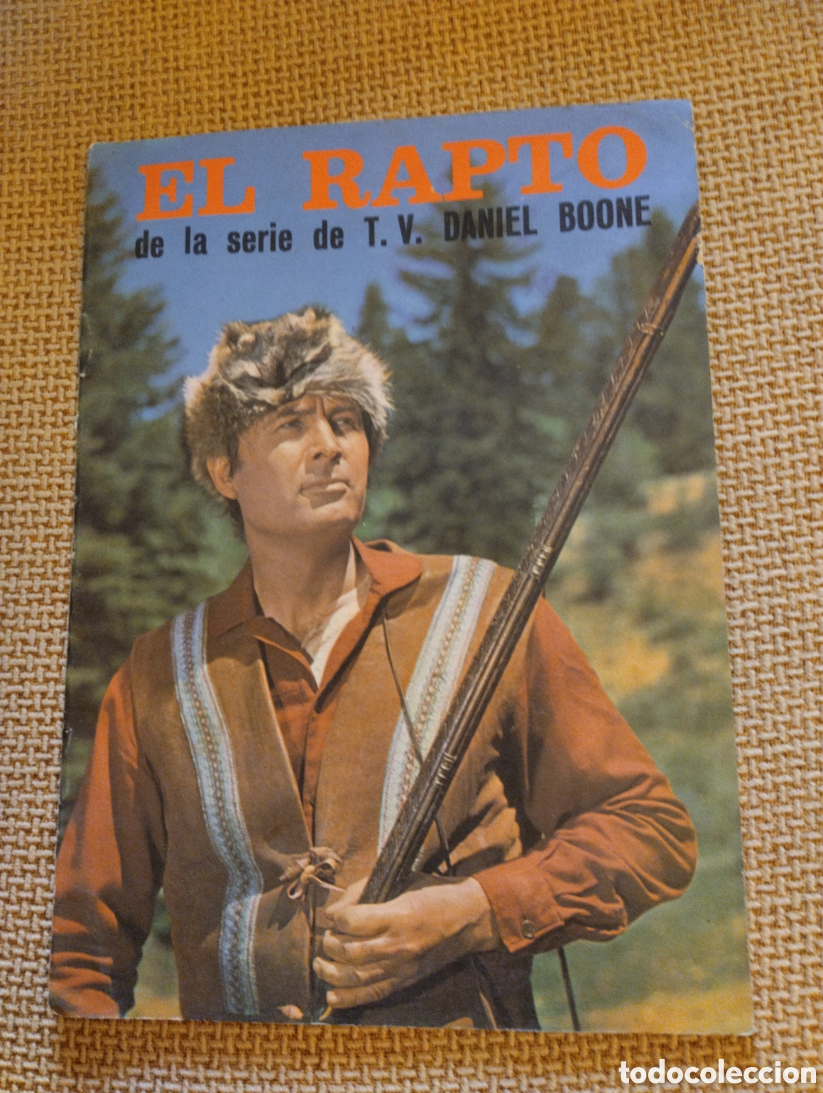 Coleccionismo &aacute;lbumes: Album vacio El Rapto de la serie de T.V. Daniel Boone