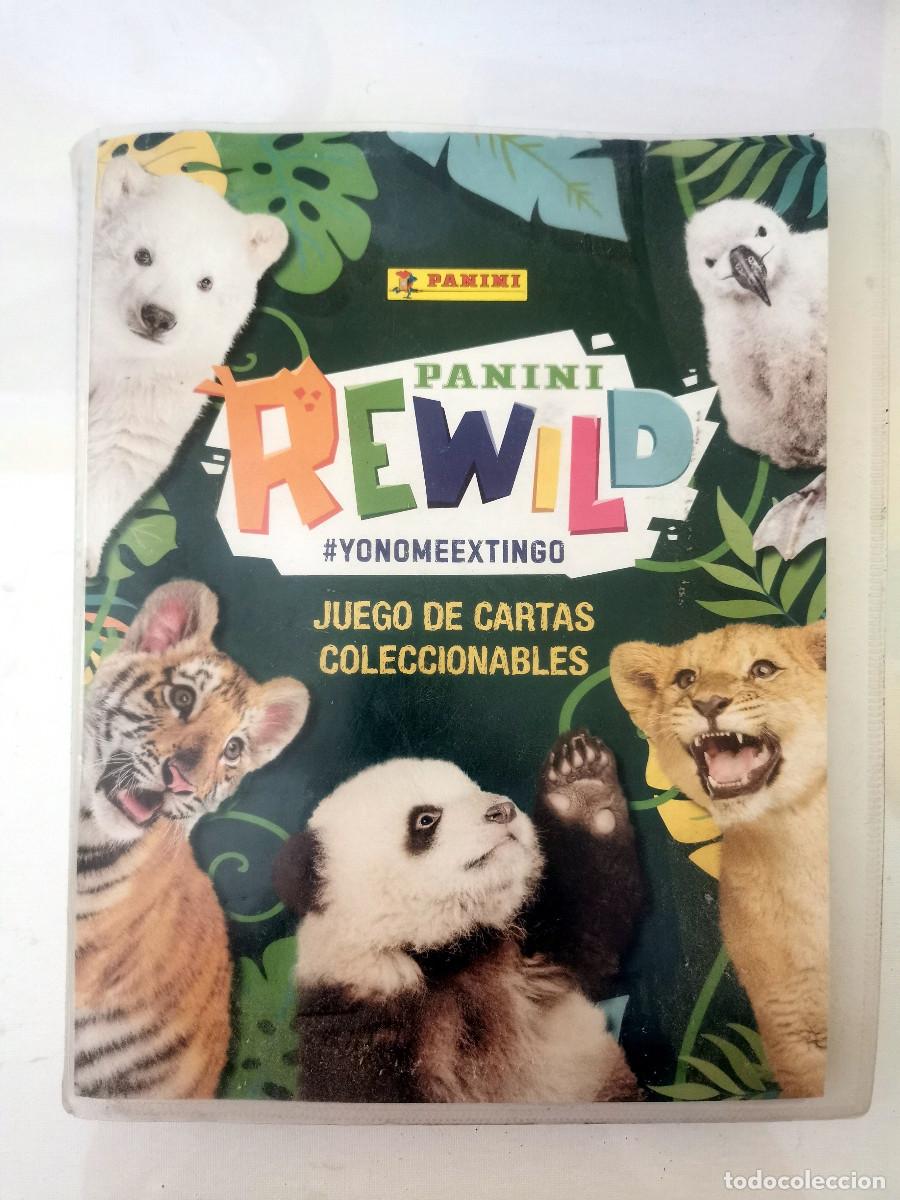 Coleccionismo &aacute;lbumes: &Aacute;lbum Panini Rewild Juego Cartas Coleccionables - Unas 400 cartas
