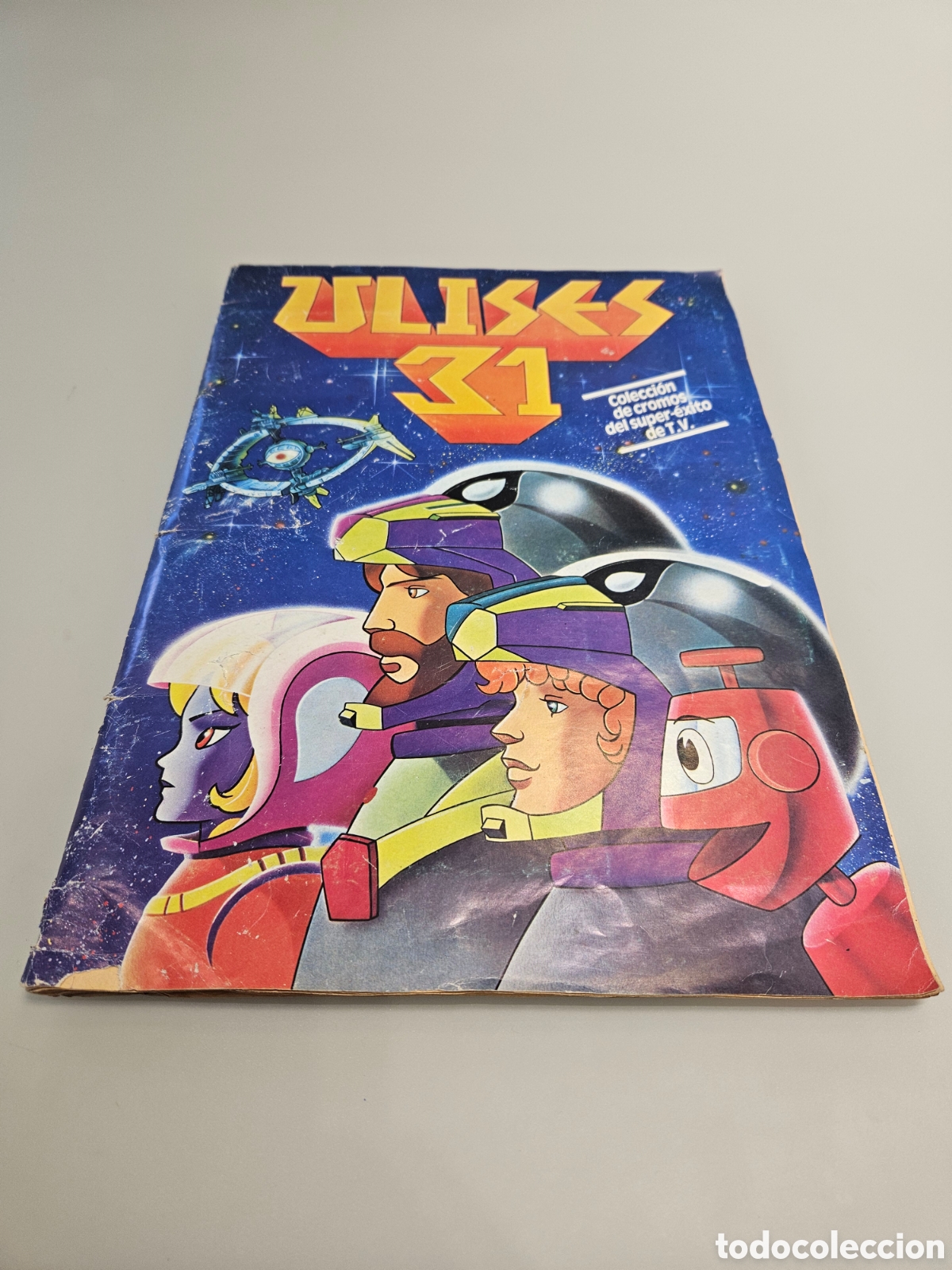 Coleccionismo &aacute;lbumes: &Aacute;LBUM CROMOS ULISES 31 EDICIONES ESTE 1981 INCOMPLETO