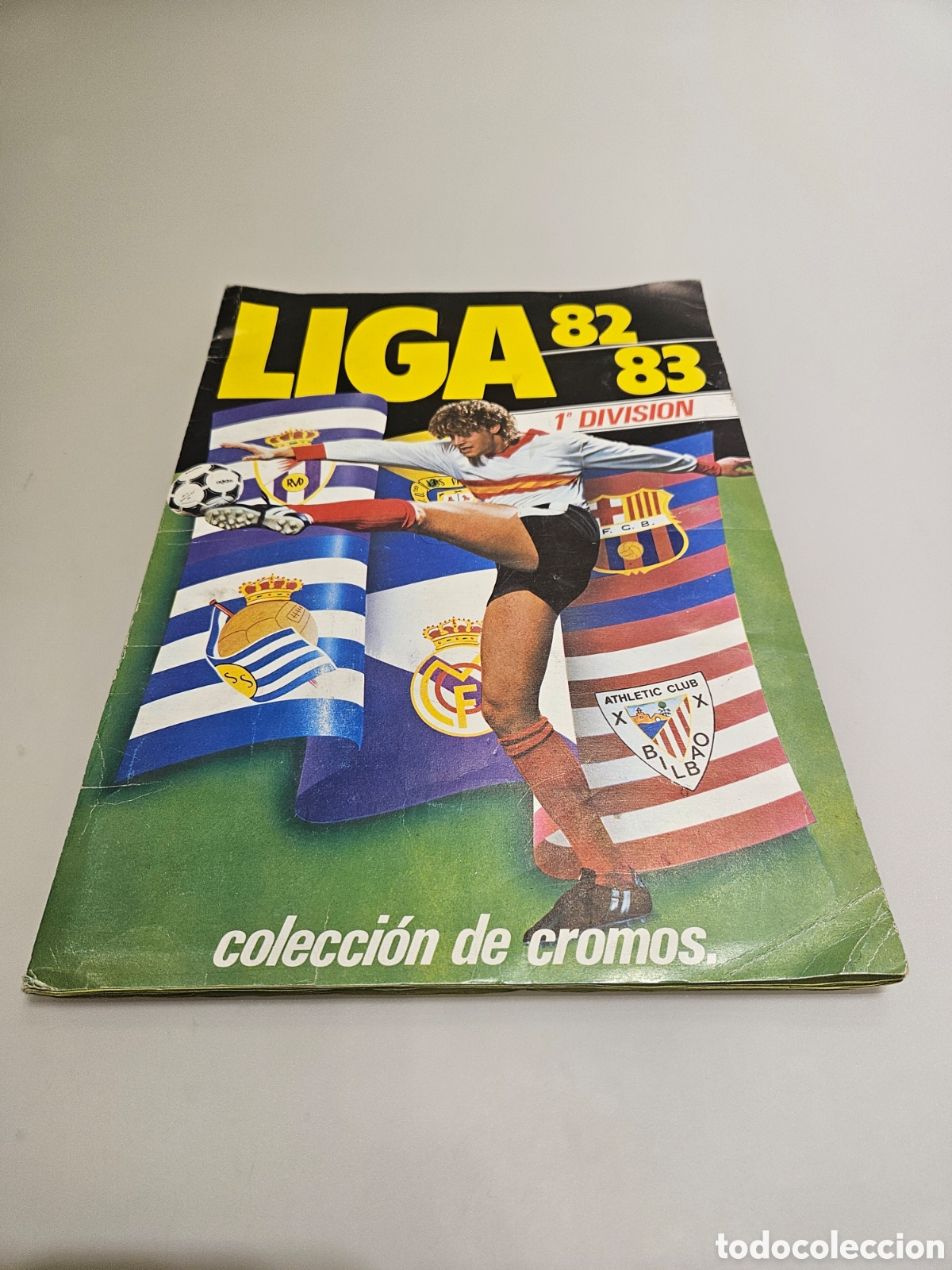 Coleccionismo &aacute;lbumes: &Aacute;LBUM CROMOS LIGA 82-83 PROMERA DIVISI&Oacute;N INCOMPLETO