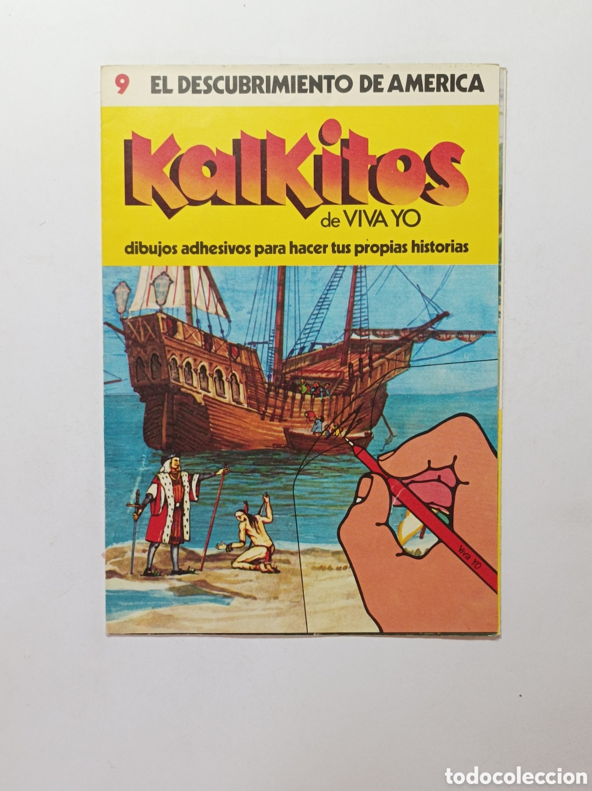 Coleccionismo &aacute;lbumes: KALKITOS. EL DESCUBRIMIENTO DE AM&Eacute;RICA. USADO. VER FOTOS.