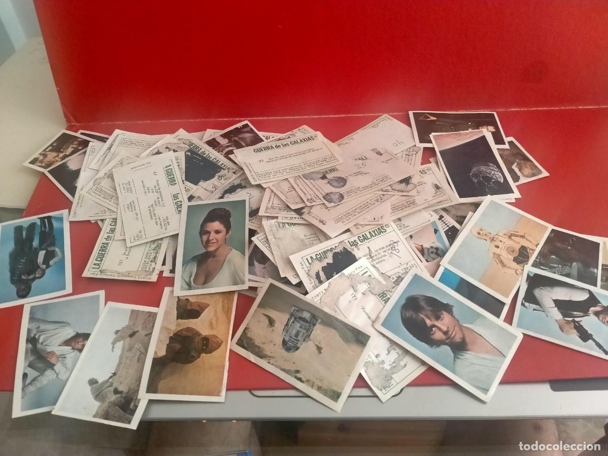 Coleccionismo &aacute;lbumes: cromos de la guerra de las galaxias 161 cromos muy variados