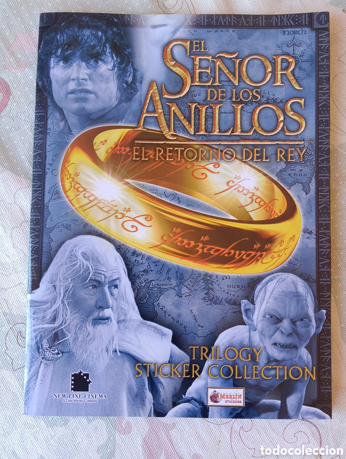 Coleccionismo &aacute;lbumes: Album El Se&ntilde;or de los anillos El Retorno del Rey