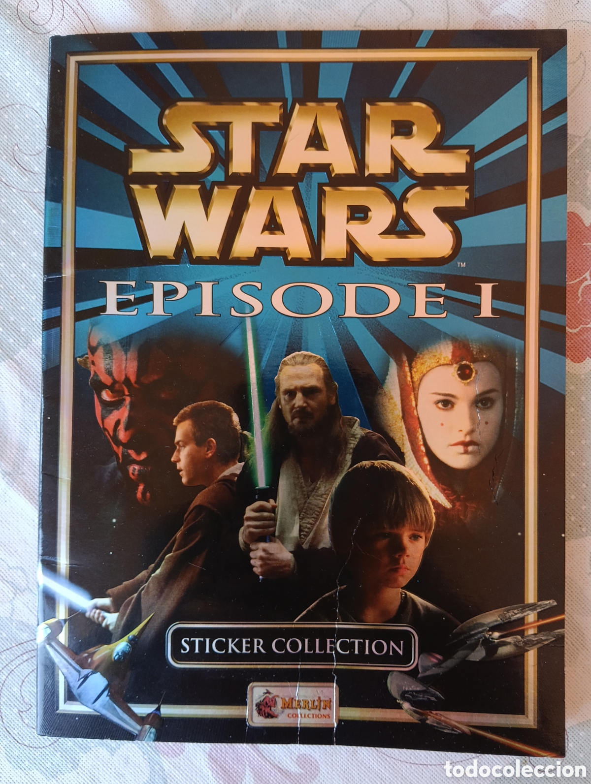 Coleccionismo &aacute;lbumes: &Aacute;lbum Star Wars Episodio 1