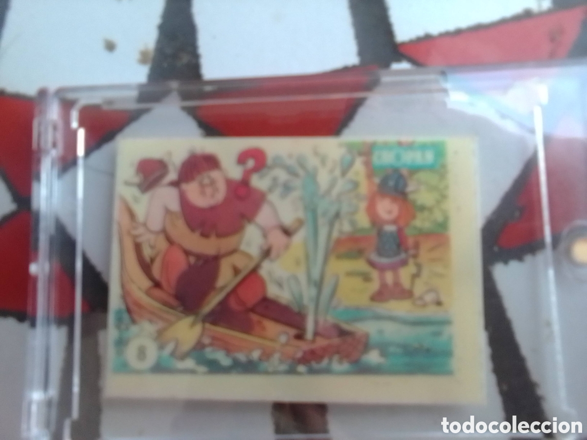 Coleccionismo &aacute;lbumes: Cromo vickie el vikingo. N 8