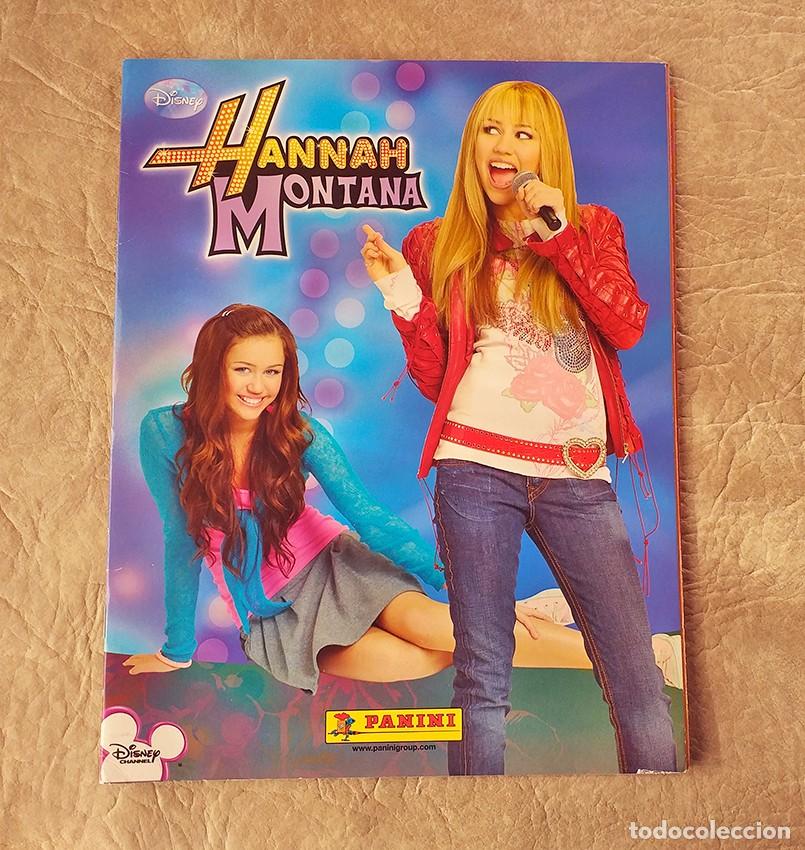 Coleccionismo &aacute;lbumes: Album de cromos incompleto Hanna Montana la serie de televisi&oacute;n, panini