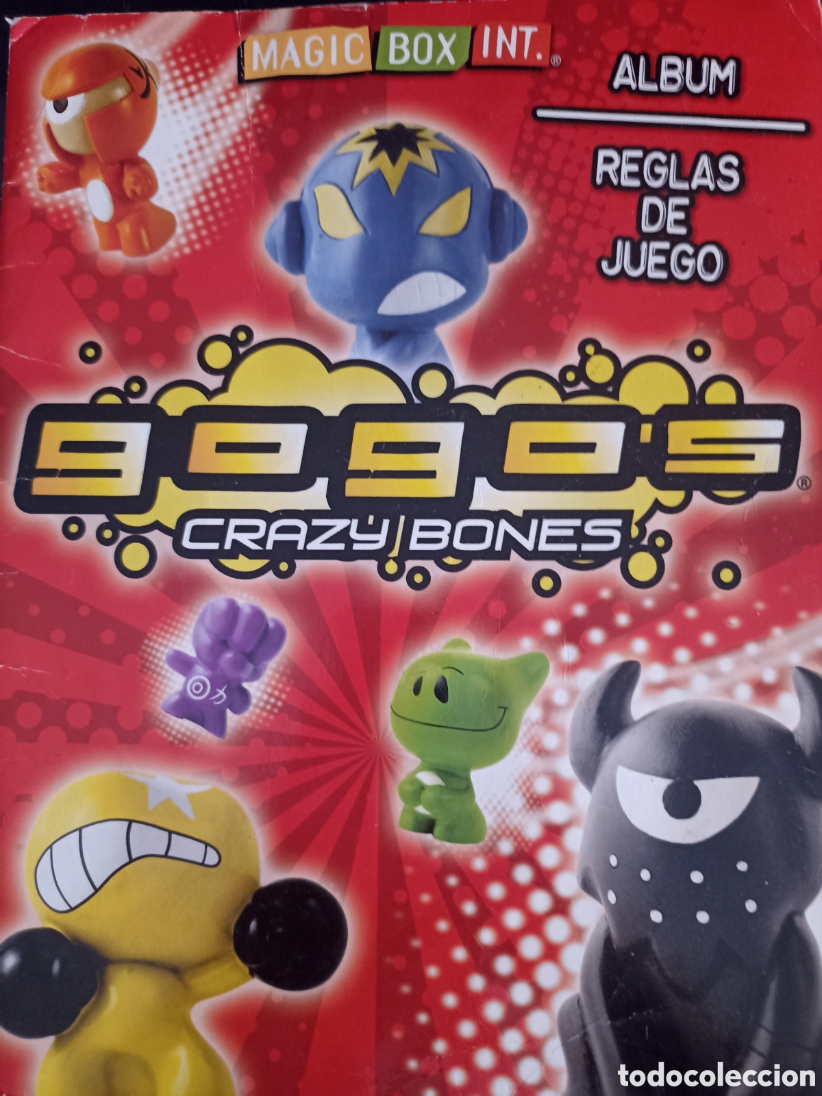 Coleccionismo &aacute;lbumes: Album Magic box int gogo,s crazy bones