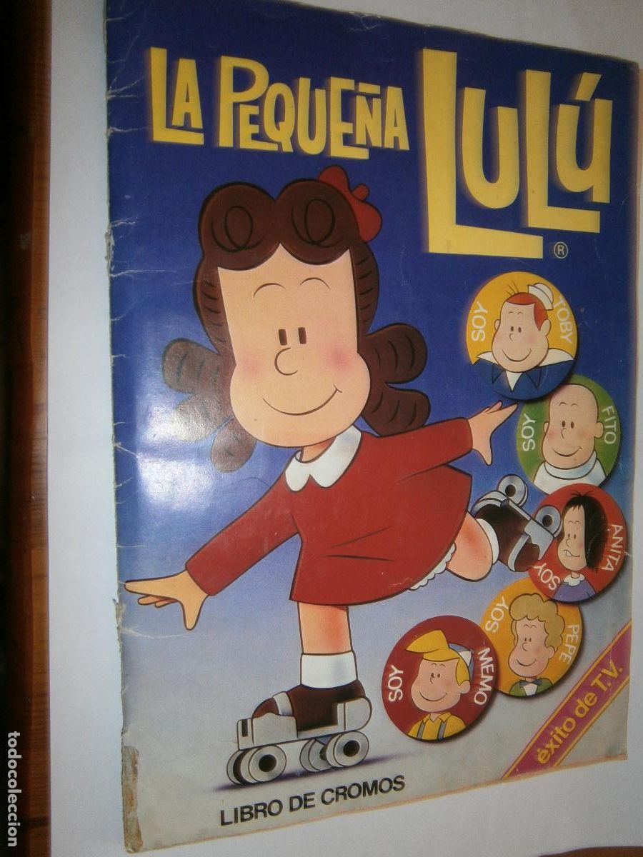 Coleccionismo &aacute;lbumes: ESPECTACULAR ANTIGUO ALBUM DE CROMOS LA PEQUE&Ntilde;A&Ntilde; LULU